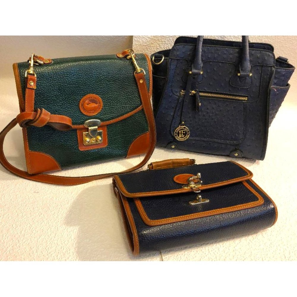 Lot of Three Vintage Designer Purses